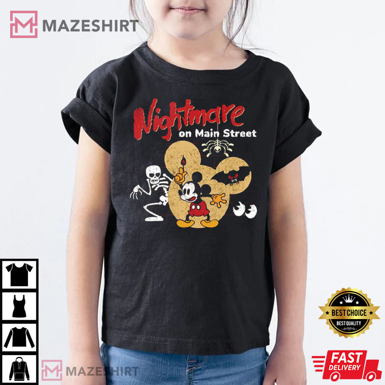 Mickey Skeleton Halloween T-Shirt Mickey Skeleton Halloween T-Shirt