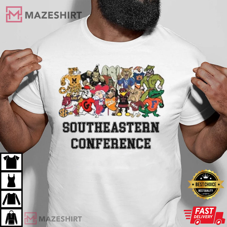 Southeastern Conference Retro T-Shirt Southeastern Conference Retro T-Shirt