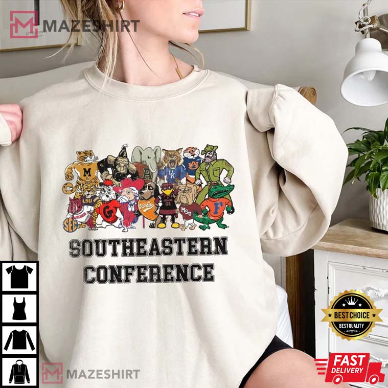 Southeastern Conference Retro T-Shirt Southeastern Conference Retro T-Shirt