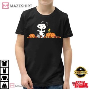 Snoopy Dog Autumn Pumpkins 3
