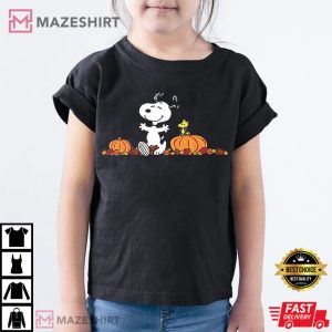 Snoopy Dog Autumn Pumpkins 4