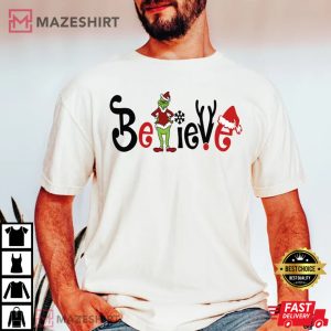 Believe Grinch Comfort Colors 1