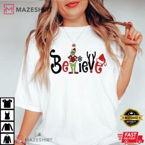 Believe Grinch Comfort Colors 4