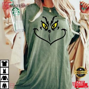 Grinch Face Comfort Colors 1