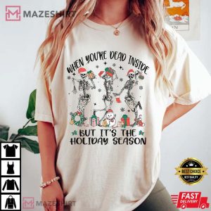 Skeleton Christmas Comfort Colors 1