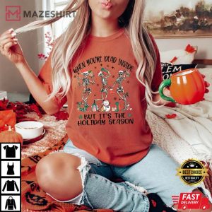 Skeleton Christmas Comfort Colors 3