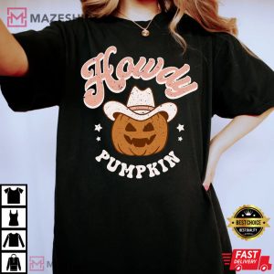 Howdy Pumpkin Western Comfort Colors 3