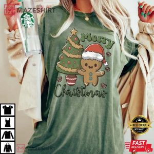 Retro Merry Christmas Comfort Colors 2