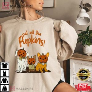 Pet All The Pupkins Ghost Dog T-Shirt