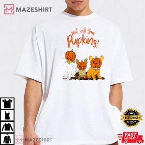 Pet All The Pupkins Ghost Dog T-Shirt