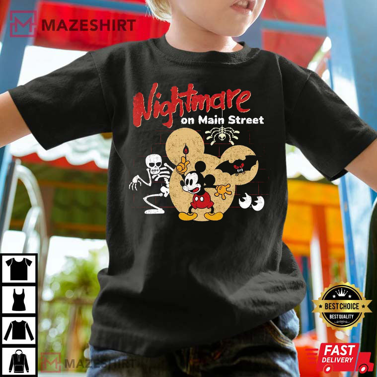 Nightmare On Main Street Disney Halloween Trending T-Shirt Nightmare On Main Street Disney Halloween Trending T-Shirt