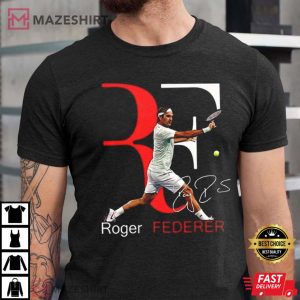 Legend Roger Federer Tennis Gift For Fan Trending T-Shirt