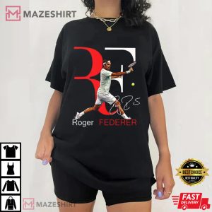 Legend Roger Federer Tennis Gift For Fan Trending T-Shirt