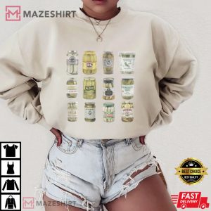 Vintage Canned Pickles T Shirt 1