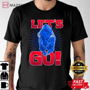 WNY Pride Red And Blue Buffalo Lets Go Buffalo T Shirt 1