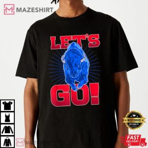 WNY Pride Red And Blue Buffalo Lets Go Buffalo T Shirt 4