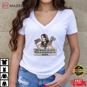 Mahsa Amini Freedom For Iran Persian Turquoise T Shirt 1