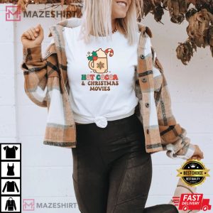 Hot Cocoa And Christmas Movies Lovely T-Shirt