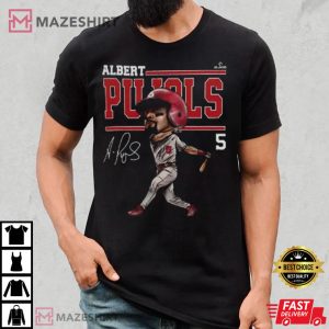 Albert Pujols 700 Career Home Runs Cardinals Player T Shirt 2