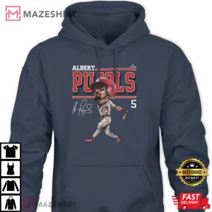 Albert Pujols 700 Career Home Runs Cardinals Player T Shirt 4