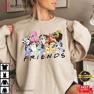 Bluey Friends Gift For Friends T-Shirt