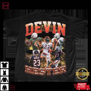 Devin Hester NFL Player Chicago Bears 23 T Shirt 2