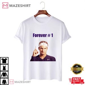 Roger Federer Forever No1 Tee