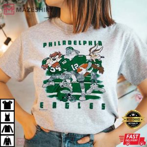 Vintage 1993 Looney Tunes Philadelphia Eagles Shirt
