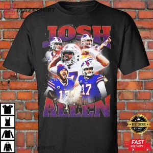 Vintage Bootleg Josh Allen Rap T Shirt