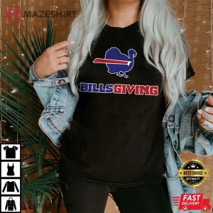 Buffalo Football Bills Giving T-Shirt