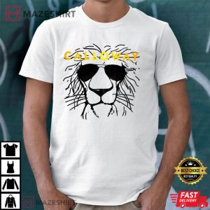 Sing 2 Calloway Lion Face Rockstar Lion T Shirt 1