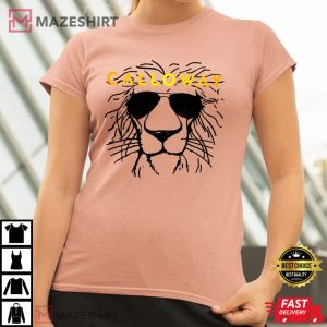 Sing 2 Calloway Lion Face Rockstar Lion T Shirt 4