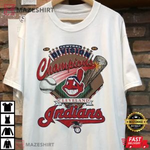Cleveland Indians AL Central Division Champs Unisex T Shirt 1