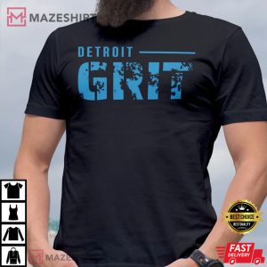 Detroit Grit, Hard Knocks Detroit Lions, Dan Campbell T-Shirt