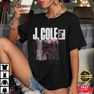 J. Cole Inspired 4 Your Eyes Only World Tour Graphic T Shirt 4