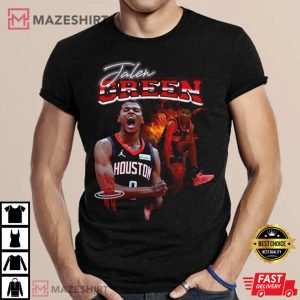 NBA Jalen Green Vintage T Shirt 4