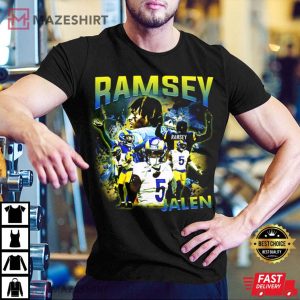 Jalen Ramsey NFL Champion Los Angeles Rams Cornerback Super Bowl Champion T Shirt 2