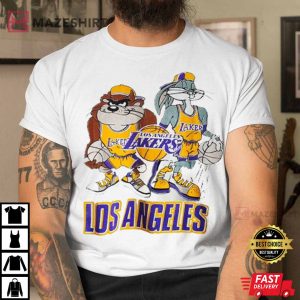 NBA Los Angeles Lakers Looney Tunes Unisex T Shirt 3