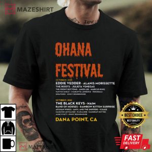 Ohana Music Festival 2002 T Shirt 3