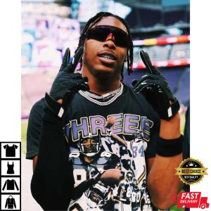 Justin Jefferson Three Deep T-Shirt