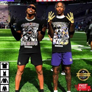 Justin Jefferson Three Deep T-Shirt