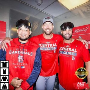 St. Louis Cardinals NL Central Division The Central Is Ours T-Shirt