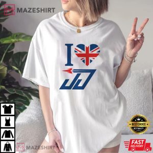 Justin Jefferson I Love JJ Football T Shirt 4