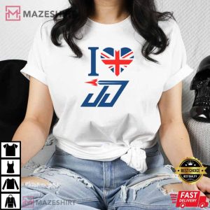 Justin Jefferson I Love JJ Football T Shirt 2