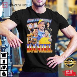 Vintage McLaren Daniel Ricciardo F1 Championship Gift For Fan T