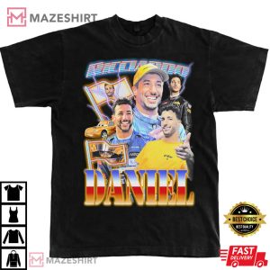 Vintage McLaren Daniel Ricciardo F1 Championship Gift For Fan T 1