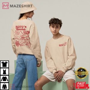 Vintage Harrys House Track 2 Love On Tour T Shirt 1