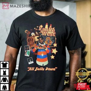 Vintage Kanye West College All Fall Downs T Shirt 2