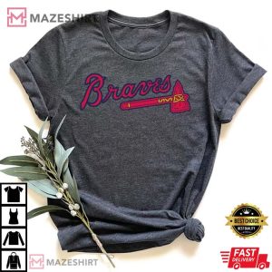 Vintage Baseball Atlanta Braves T Shirt 1