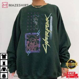 Cyberpunk Edgerunners LUCY Neon T Shirt 1